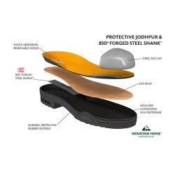 Mountain Horse Protective Jodhpur Junior -Equestrian Clothing Shop 38321 DBR 2