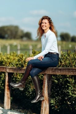 Horze Genève Women's Leather Tall Boots -Equestrian Clothing Shop 39085 BR 9