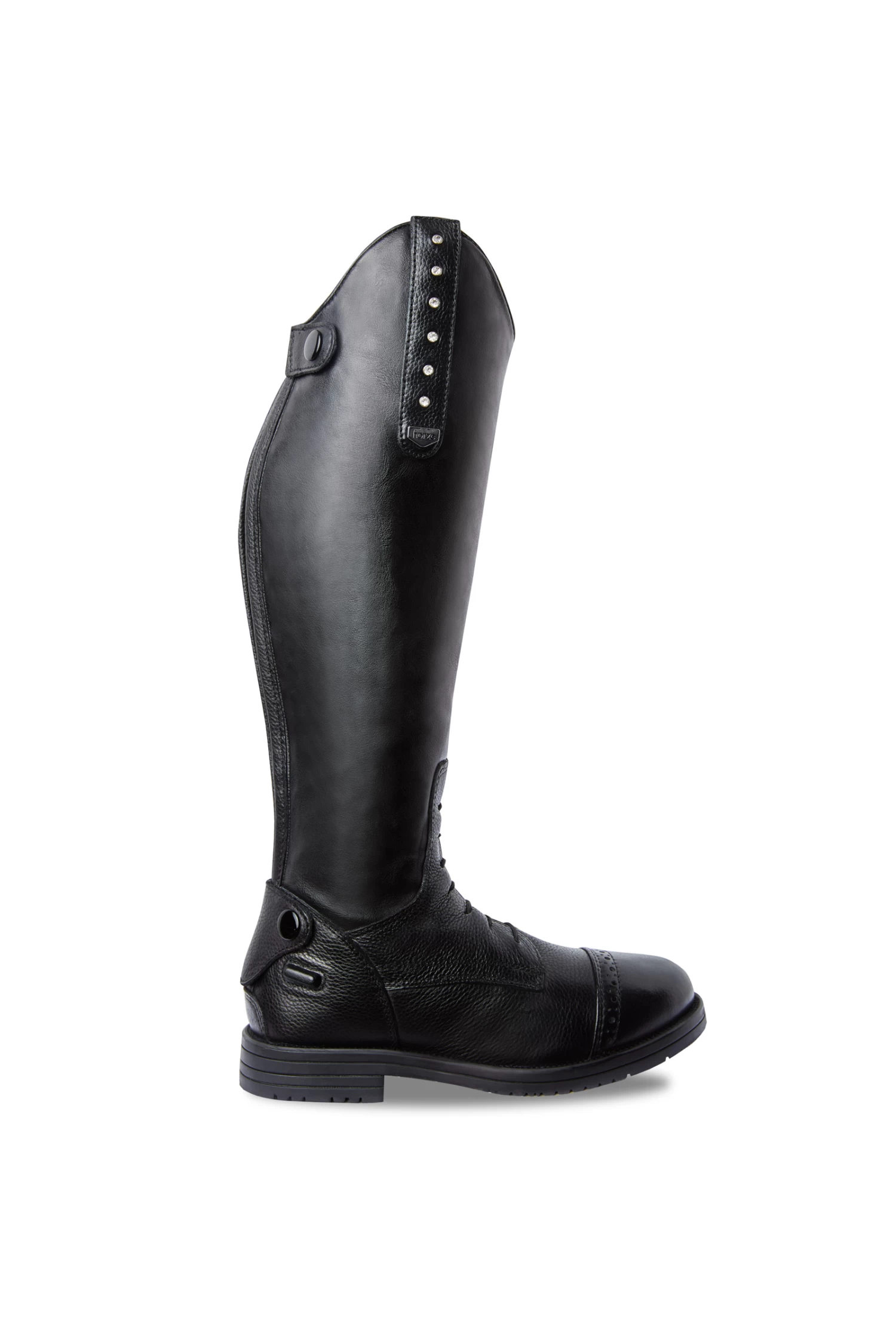 Horze Portland Kids' Tall Boots With Crystals 2 Horze Portland Kids' Tall Boots With Crystals - Image 2