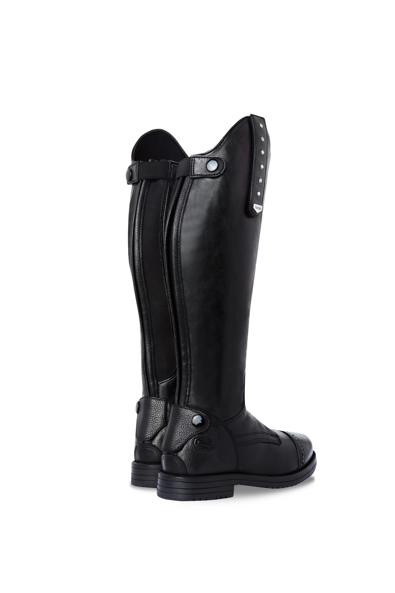 Horze Portland Kids' Tall Boots With Crystals 4 Horze Portland Kids' Tall Boots With Crystals - Image 4