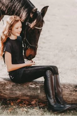 Suedwind Footwear Nova Kids Fun Glitter Kids Tall Riding Boots -Equestrian Clothing Shop B92F0 099 08