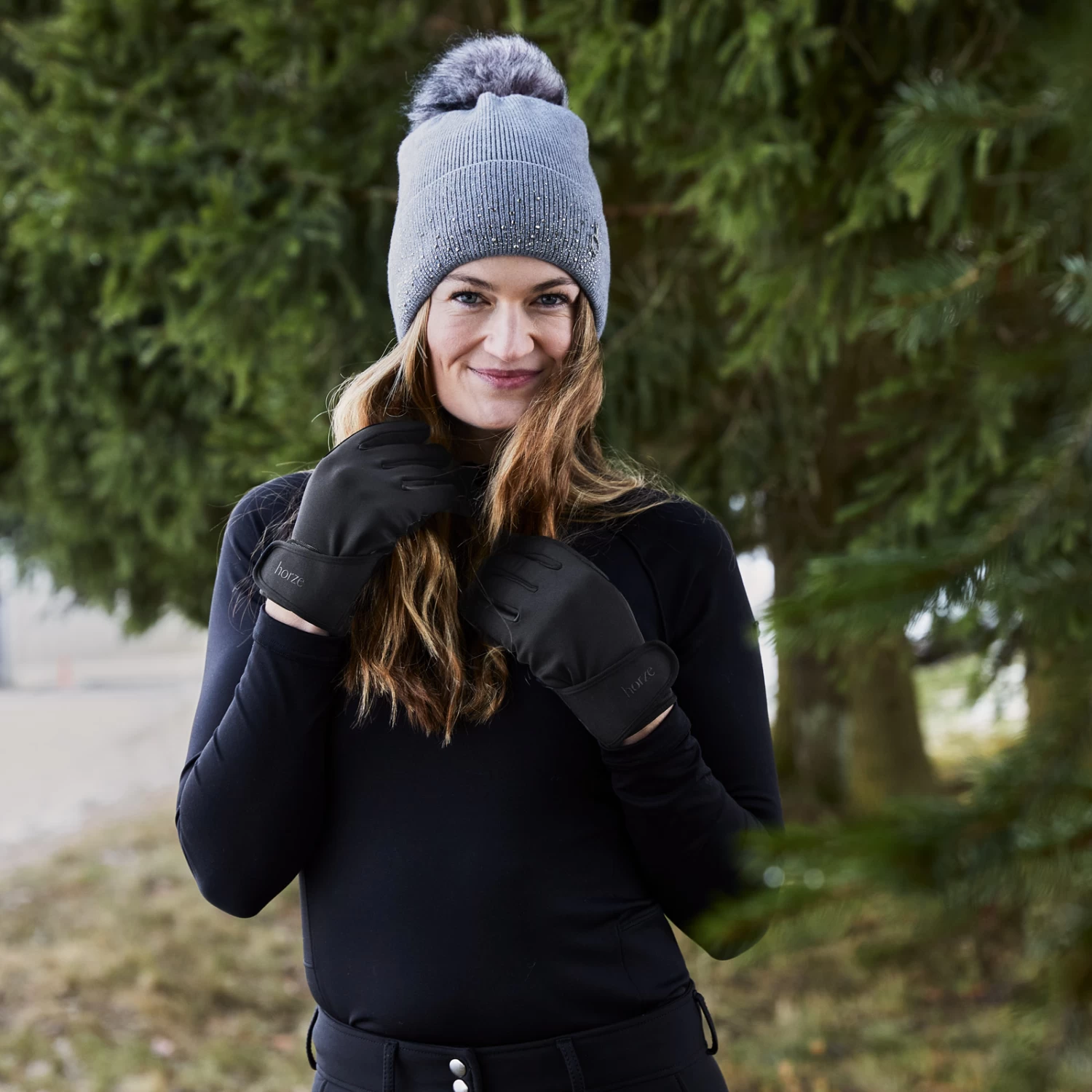 Horze Sporty Winter Riding Gloves 8 Horze Sporty Winter Riding Gloves - Image 8