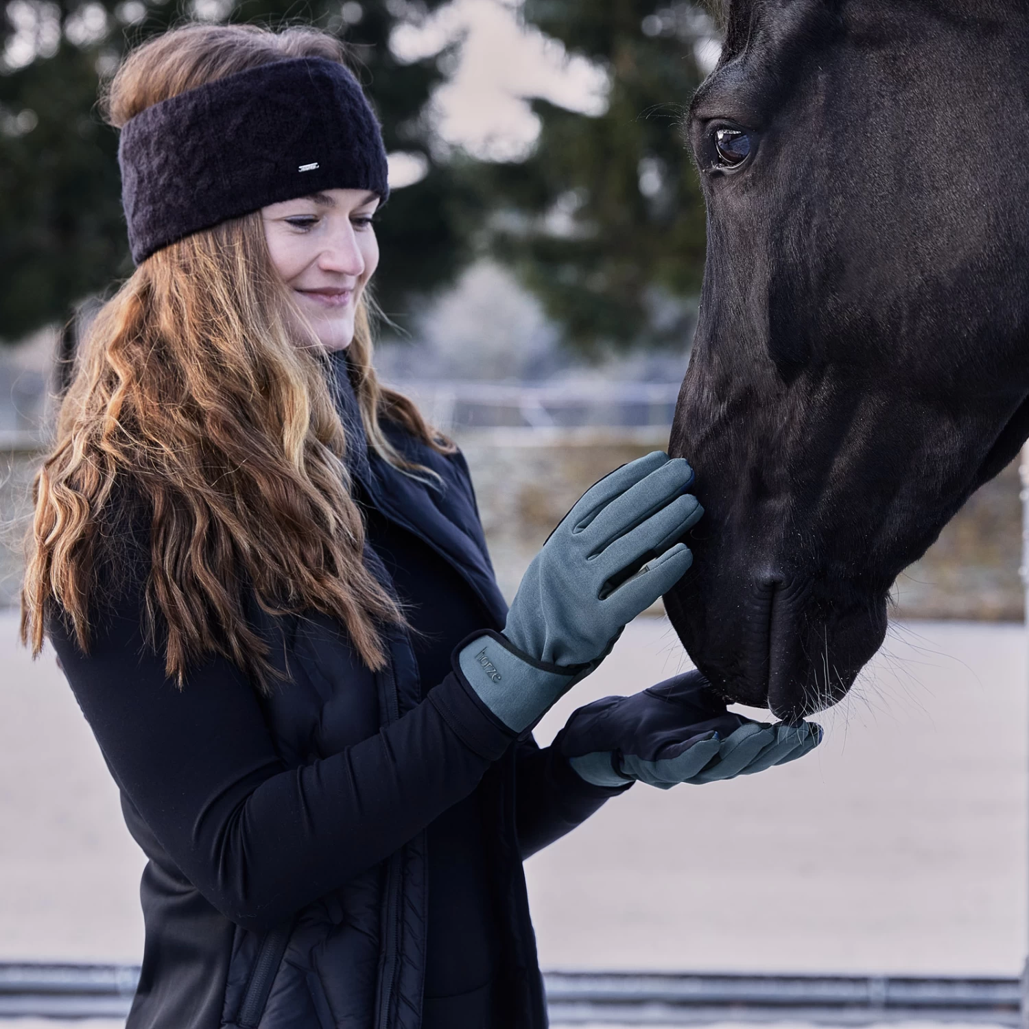 Horze Sporty Winter Riding Gloves 19 Horze Sporty Winter Riding Gloves - Image 19