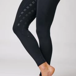 Women's Riding Tights With Silicone Full Seat And High Waist 30 Women's Riding Tights With Silicone Full Seat And High Waist -Equestrian Clothing Shop CP3675 DB 5