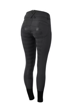 Horze Women's High Waist Silicone Full Seat Breeches With Phone Pocket